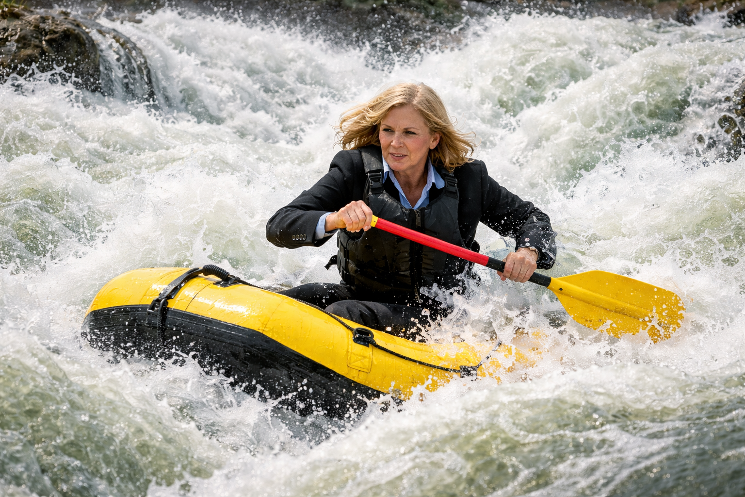 From White Water to Calm Clarity: How One School Leader Found Her Focus in Just One Hour