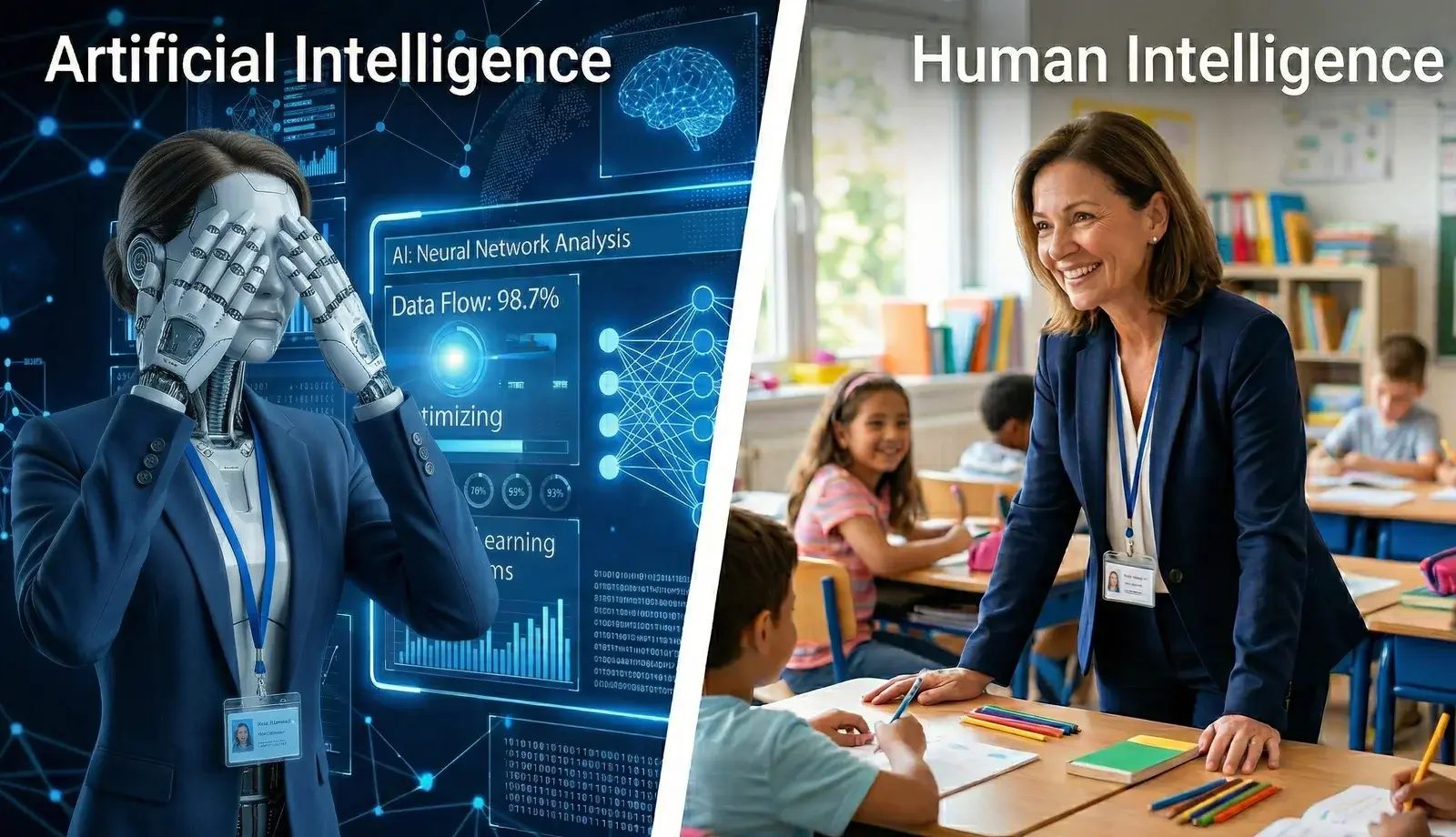 The Intelligence That Actually Drives School Improvement Isn't Artificial